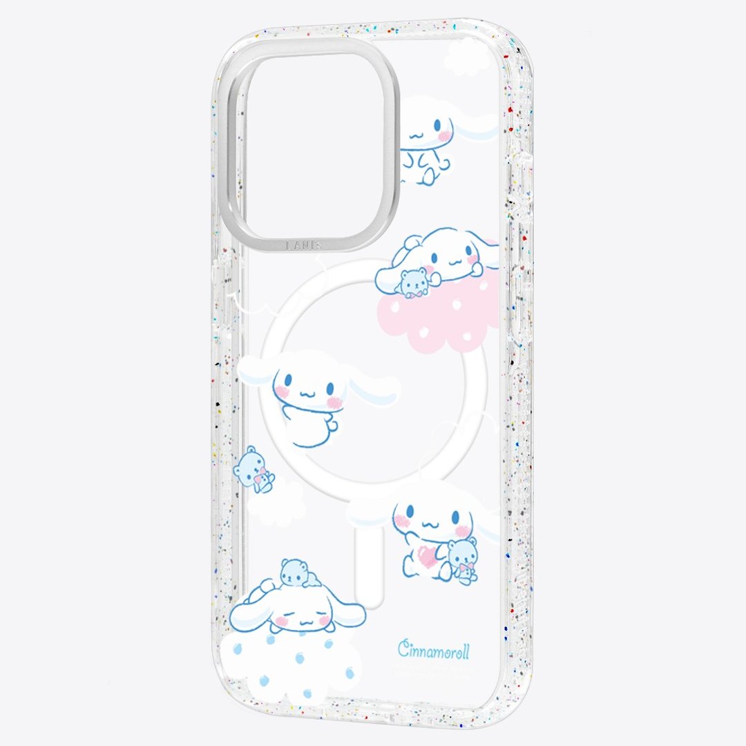 大耳狗 喜拿一朵朵 透彩框 iPhone 16 15 14 13 Pro Max 三丽鸥 - 手机壳/手机套 - 环保材料 多色