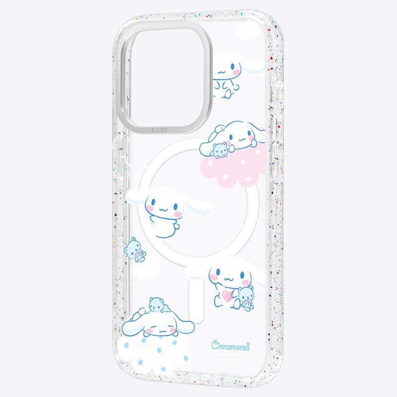大耳狗 喜拿一朵朵 透彩框 iPhone 16 15 14 13 Pro Max 三丽鸥 - 手机壳/手机套 - 环保材料 多色