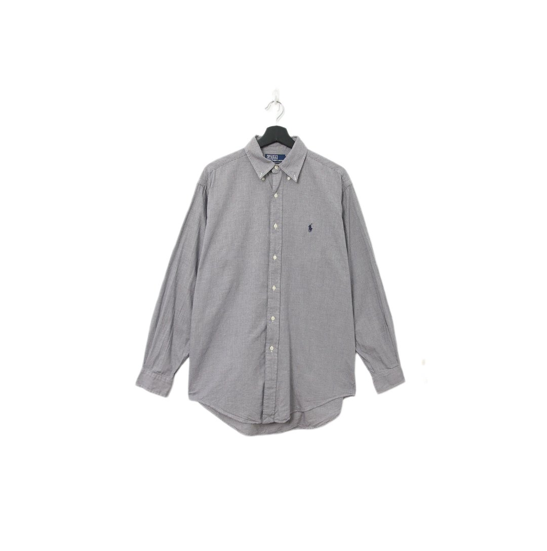 Back to Green-品牌衬衫 Polo经典黑白 LP-15// vintage shirt - 男装衬衫 - 棉．麻 