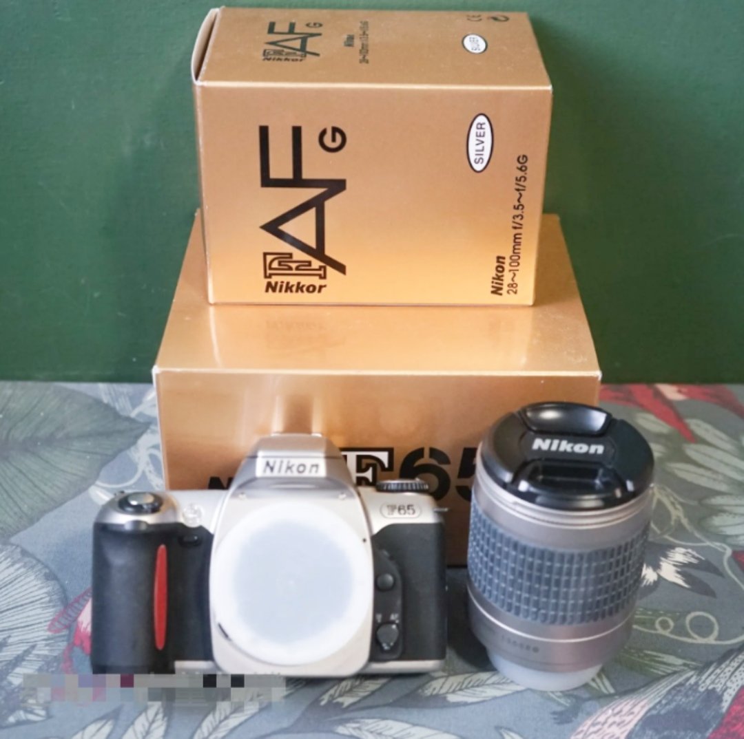 库存新品 NIKON F65D+28-100mm F3.5-.5.6 单眼相机 (保固 30 天) - 相机 - 其他金属 金色