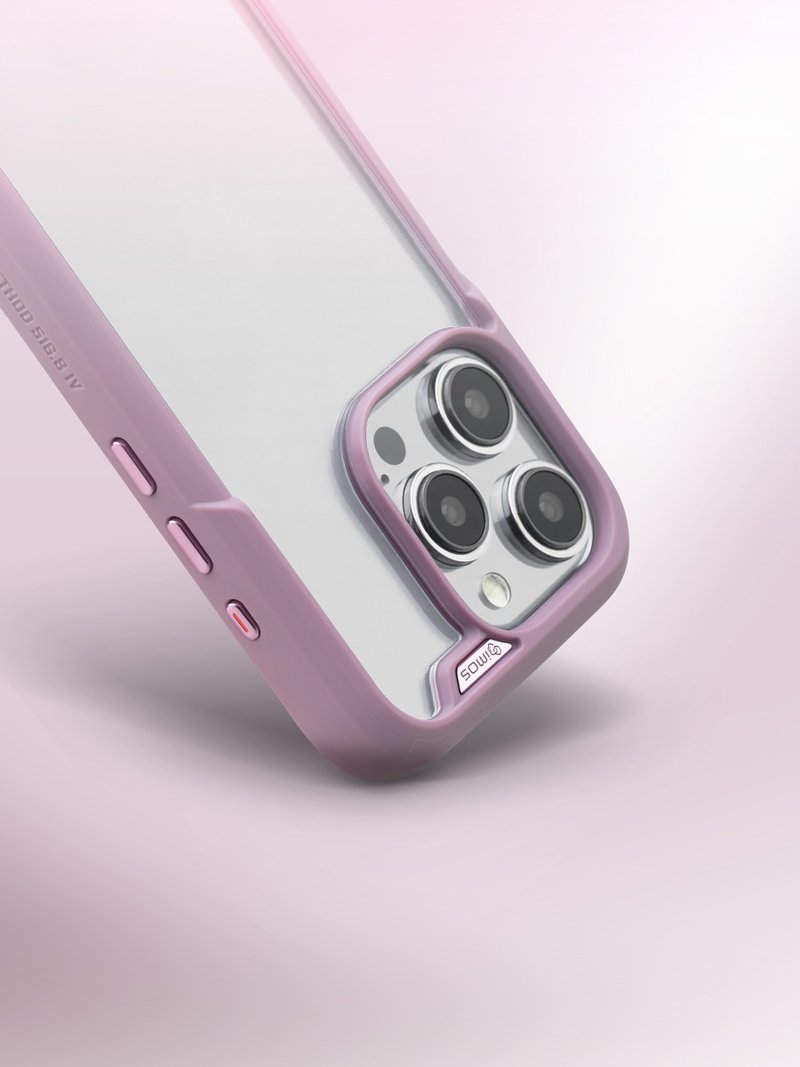 imos iPhone15 系列 TREND BOOST 军规防震保护壳-丁香紫 - 手机配件 - 其他材质 粉红色