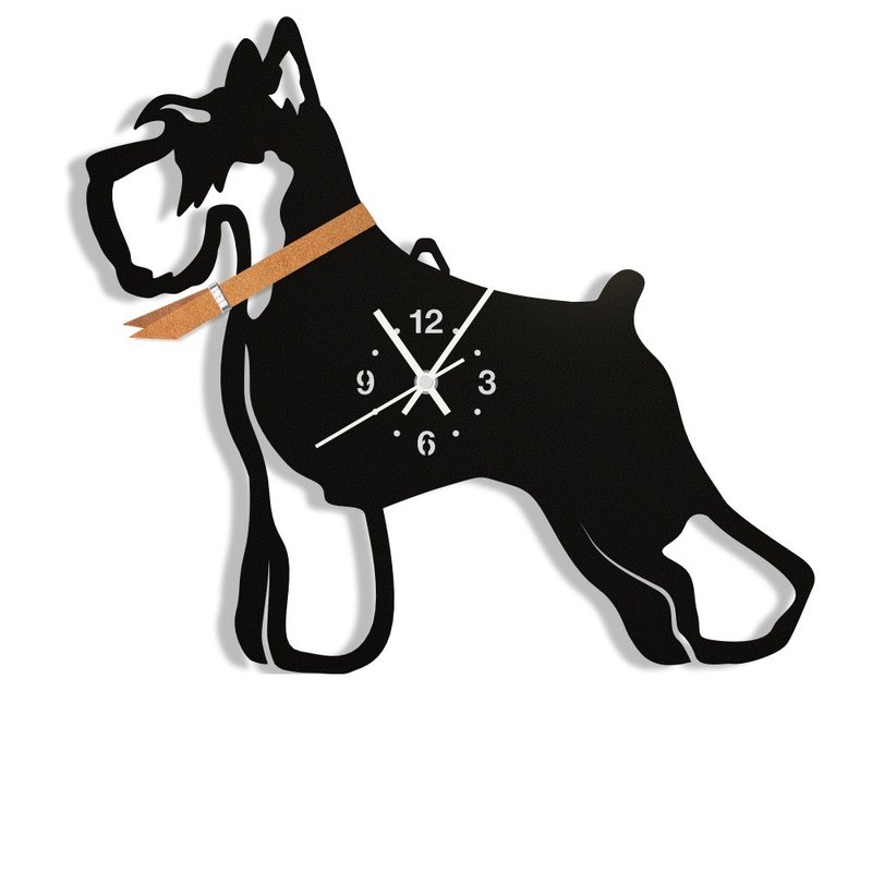 铝合金烤漆 挂钟 【29 个品种设计】 - 时钟/闹钟 - 其他金属 黑色