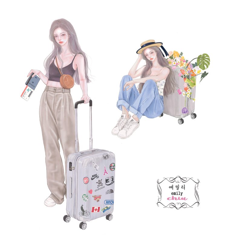 emily - 贴纸 - 纸 