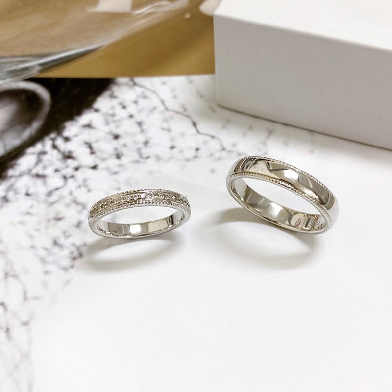 幸福时刻_对戒 | 14K、9K、925纯银 - 对戒 - 贵金属 