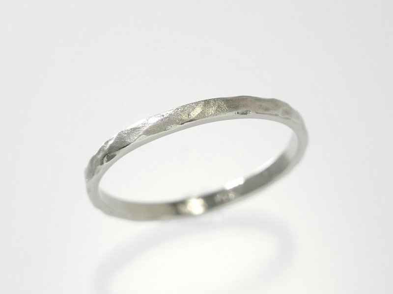 Japan Quality | inGod Stacking Ring Iwa 14K WG - 戒指 - 其他金属 银色