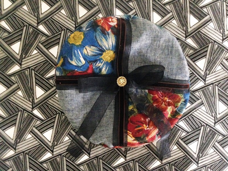 【Qucky】2016AW《共存Coexist》《赤裸》／贝蕾帽 - 帽子 - 棉．麻 灰色