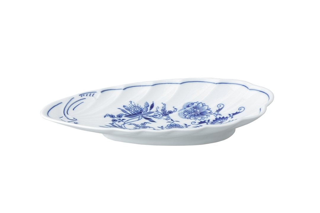 布拉格高堡经典贝壳盘 -23CM / 新婚成家送礼 / 母亲节礼盒 - 盘子/餐盘/盘架 - 瓷 白色