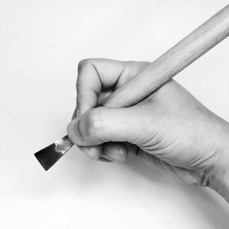 雕刻刀4支组 - 其他 - 其他金属 卡其色