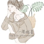 一隅插画