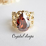 Crystal drops
