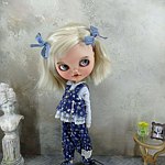 设计师品牌 - 我用爱为 Blythe 做衣服。 我喜欢这些大眼睛的娃娃。 它们让我想起了我的童年。