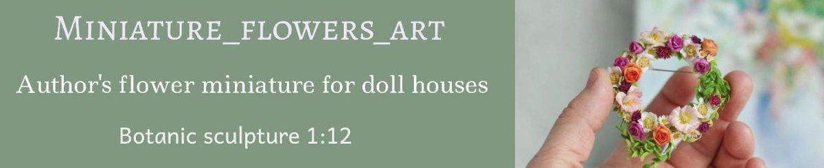 设计师品牌 - MiniatureFlowersArt
