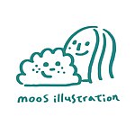 青苔插画 moos illustration