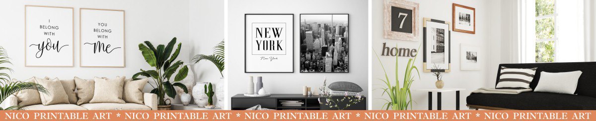 设计师品牌 - NicoPrintableArt