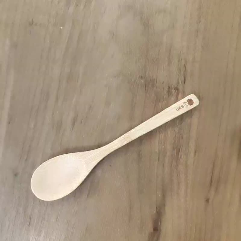 大好。汤匙 竹制餐具 - 餐刀/叉/匙组合 - 竹 