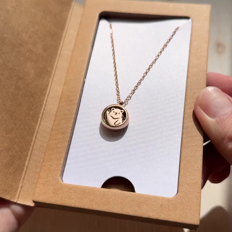 【过年送礼】【马上开运】2026 宝马年 萌宠香氛项链 - 小马新登场 - 香薰/精油/线香 - 不锈钢 银色