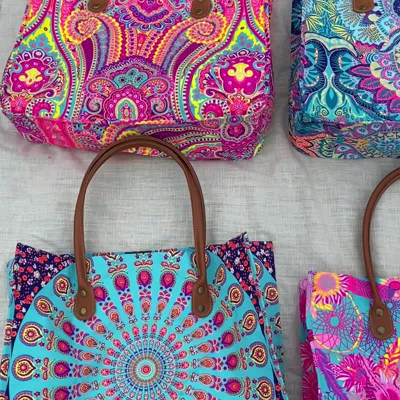 帆布包 独特可爱 婚礼小物 新娘赠礼 - 行李箱/行李箱保护套 - 竹 