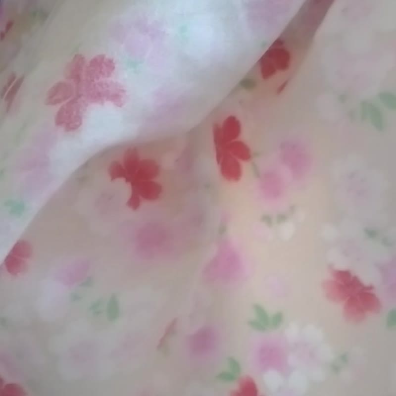 手工缝制 樱花 长羽织 和服 复古 女时尚 日系穿搭 - 女装休闲/机能外套 - 棉．麻 金色