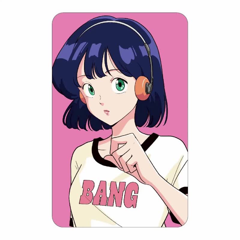 chao! 联名款 “致你的BANG!!” - 贴纸 - 塑料 