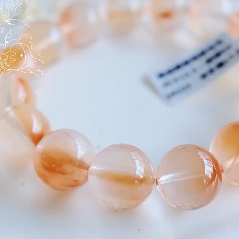 魔法森林透体浓灰兔毛水晶丨爱与美维纳斯灵气丨弥雅原创设计 - 手链/手环 - 水晶 灰色