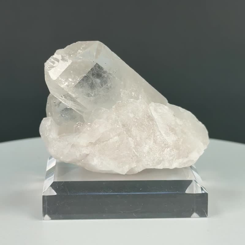 迷你白晶簇  040122 - 摆饰 - 水晶 白色