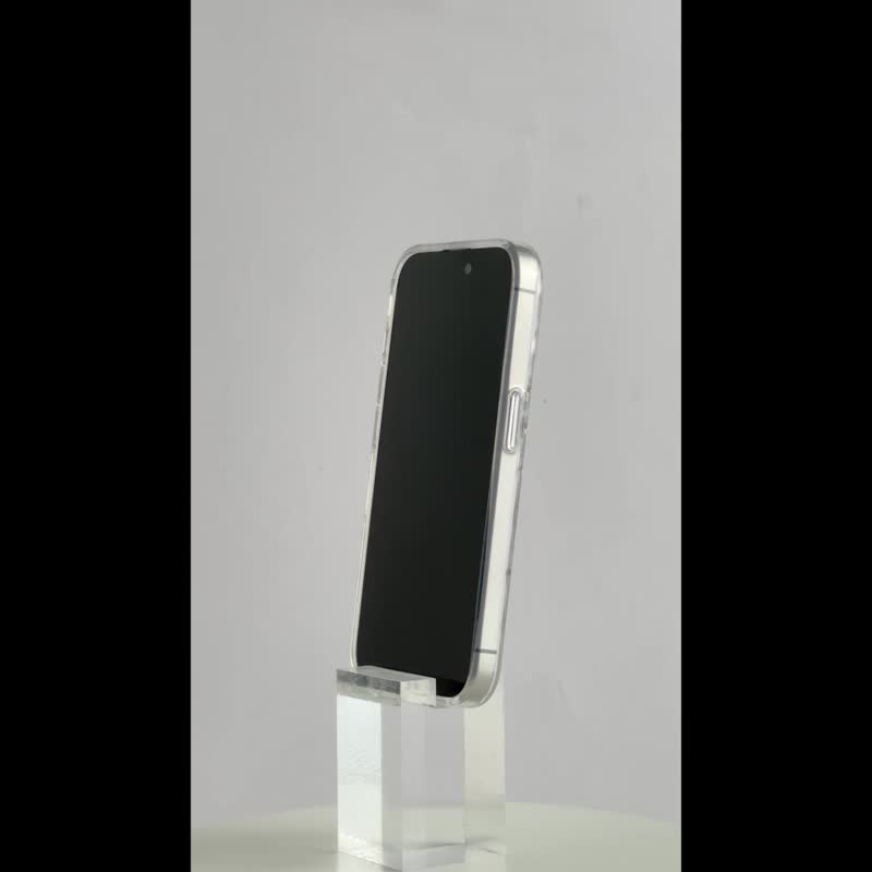 【kate spade】iPhone 15系列 MagSafe 精品手机壳 幻彩小 - 手机壳/手机套 - 塑料 白色