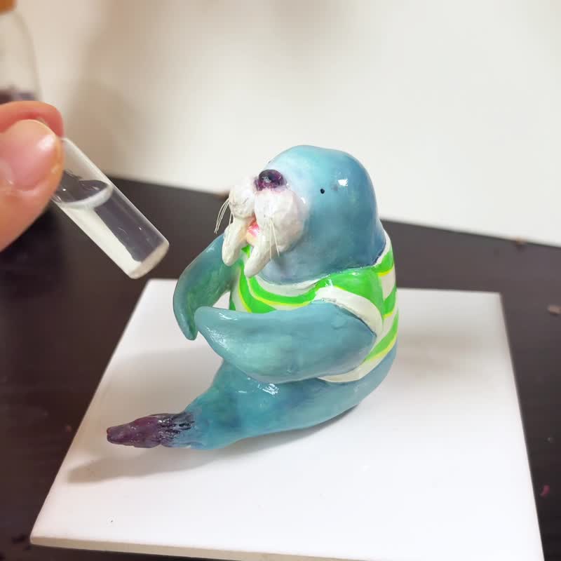 海象先生 花器 花瓶 扩香瓶 - 花瓶/陶器 - 粘土 