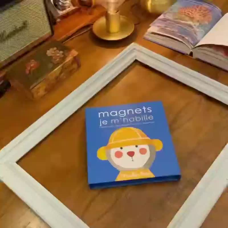 Moulin Roty - 磁铁书游戏(天气与穿着) - 玩具/玩偶 - 纸 