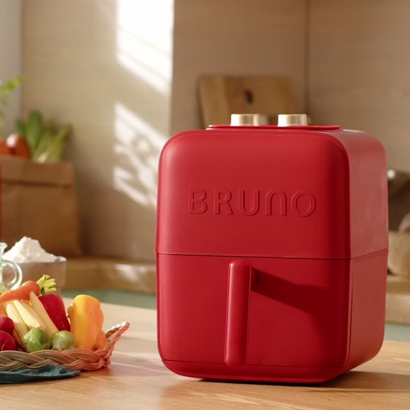 料理神队友 | 日本BRUNO 美型智能气炸锅 (薄荷绿) - 厨房家电 - 其他金属 绿色