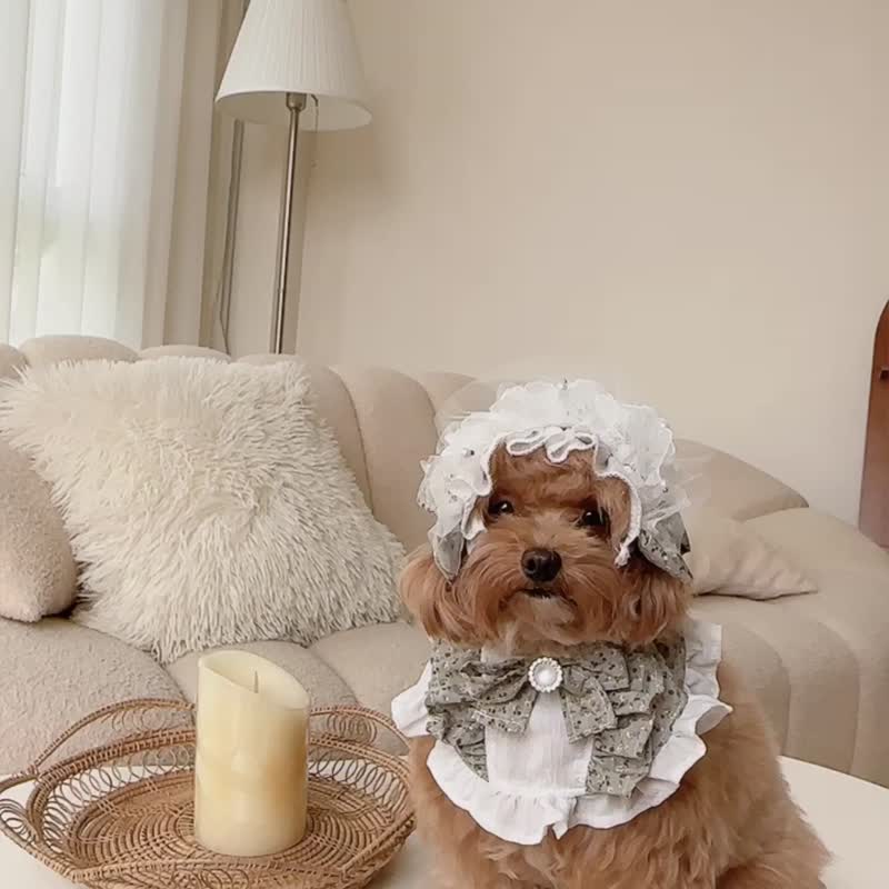 Spring Day Pet Head Band Accessory for dog, cat, puppy  (Matching Outfit) - 衣/帽 - 其他材质 