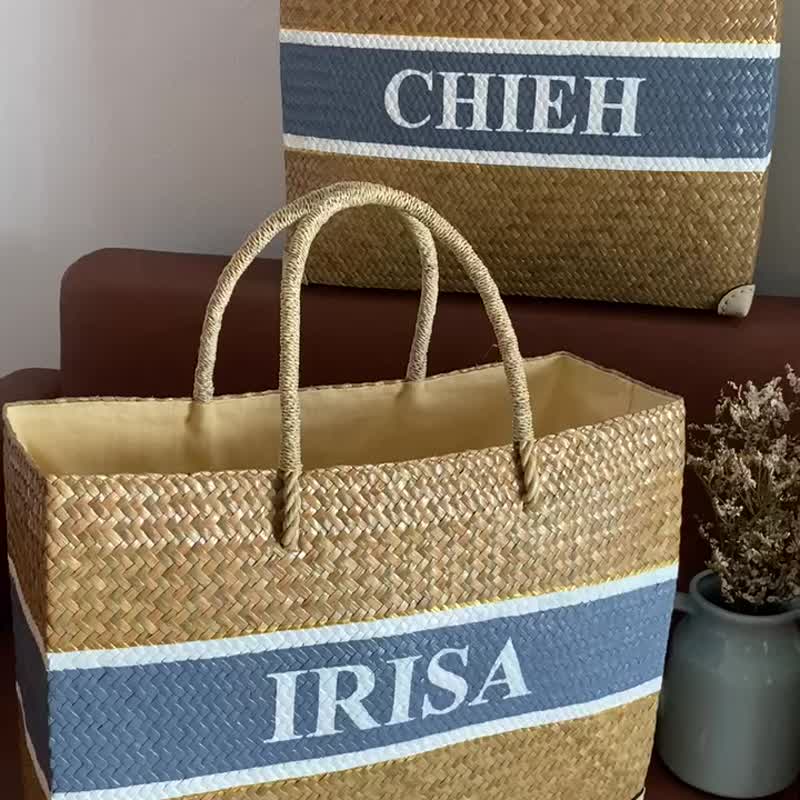 BOHOPeach Handbags custom name for weekend trip Luxury Gifts - 手提包/手提袋 - 其他材质 