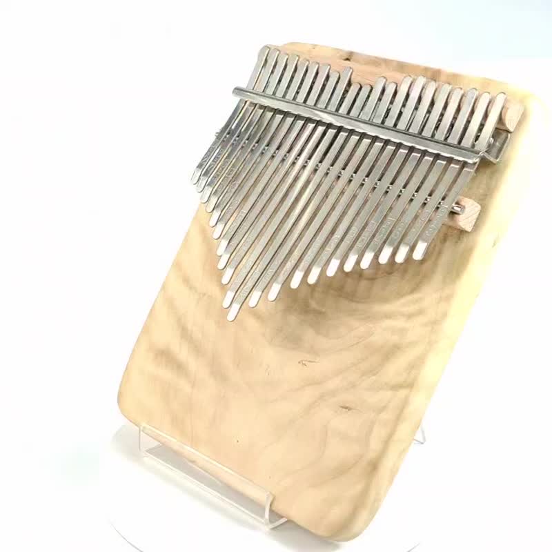 黄杞木拇指琴/21音拇指琴/KALIMBA - 吉他/乐器 - 木头 金色