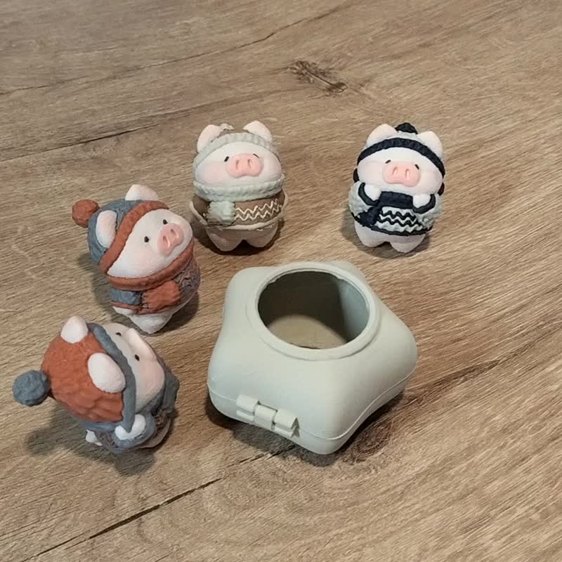 猪猪 星星 胶囊 猪猪星 圣诞节 - 玩偶/公仔 - 塑料 