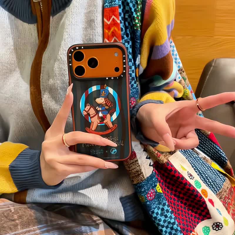 【隐藏式磁吸】爪爪冶愈研究所铝合金按键全磨砂防摔防刮iPhone17 - 手机壳/手机套 - 塑料 多色