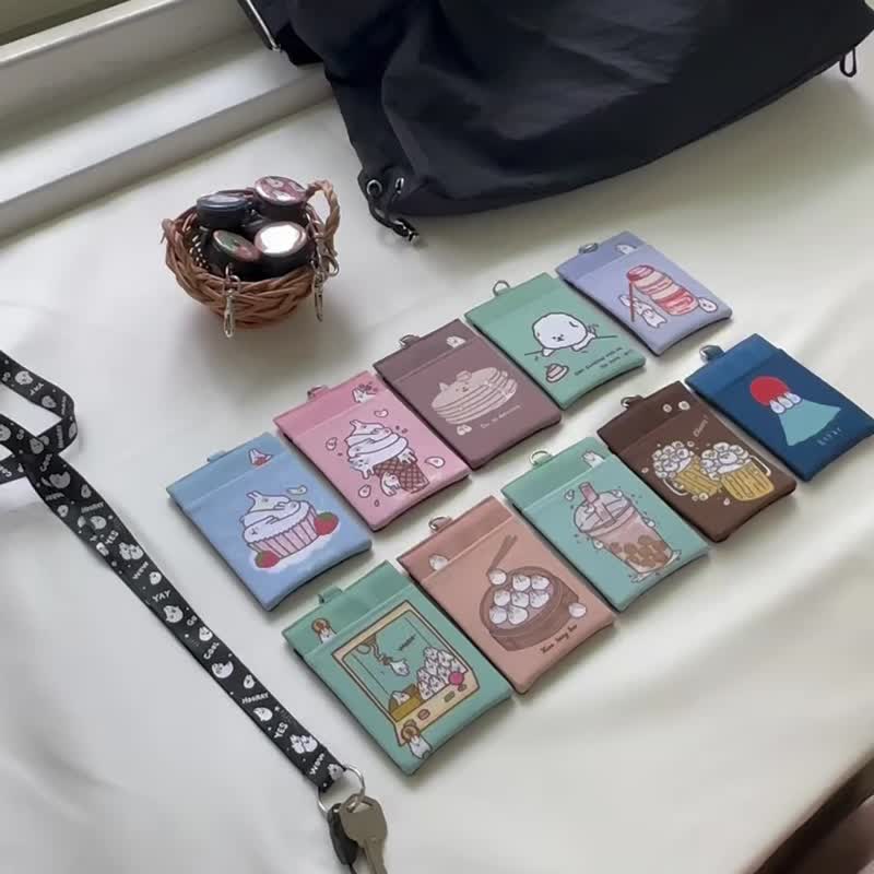 麻糬兔伸缩扣证件票卡夹 - 其他 - 其他材质 多色