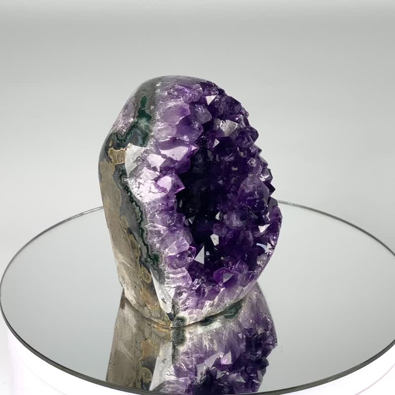 ESP 拇指晶镇 300292 开运小物紫水晶 小资族轻松入手 - 摆饰 - 水晶 紫色