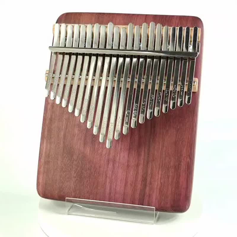 紫心木拇指琴/21音拇指琴/KALIMBA - 吉他/乐器 - 木头 紫色