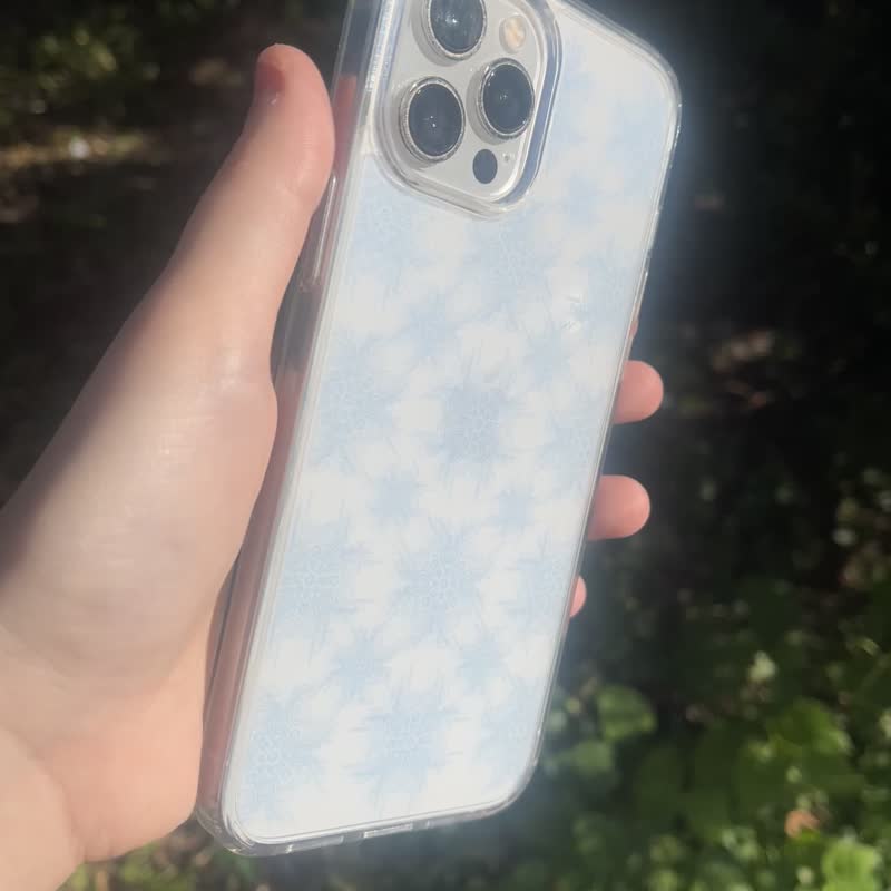 爱丽丝时钟-蓝色透明手机壳（MagSafe可选） - 手机壳/手机套 - 塑料 