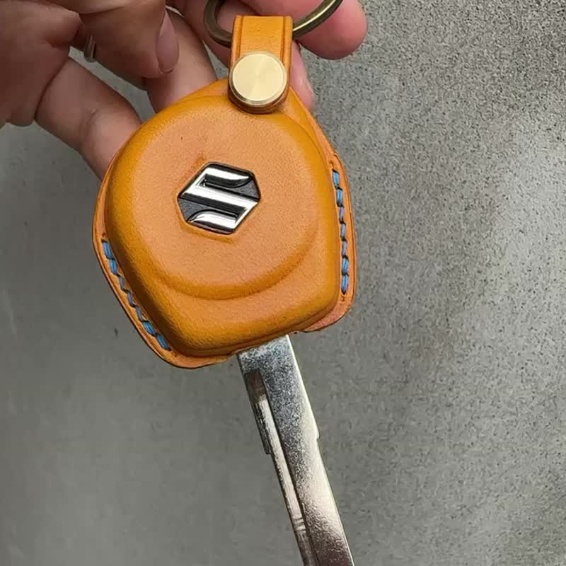 铃木 SUZUKI Swift Jimny JB74 汽车钥匙皮套 - 钥匙链/钥匙包 - 真皮 黑色