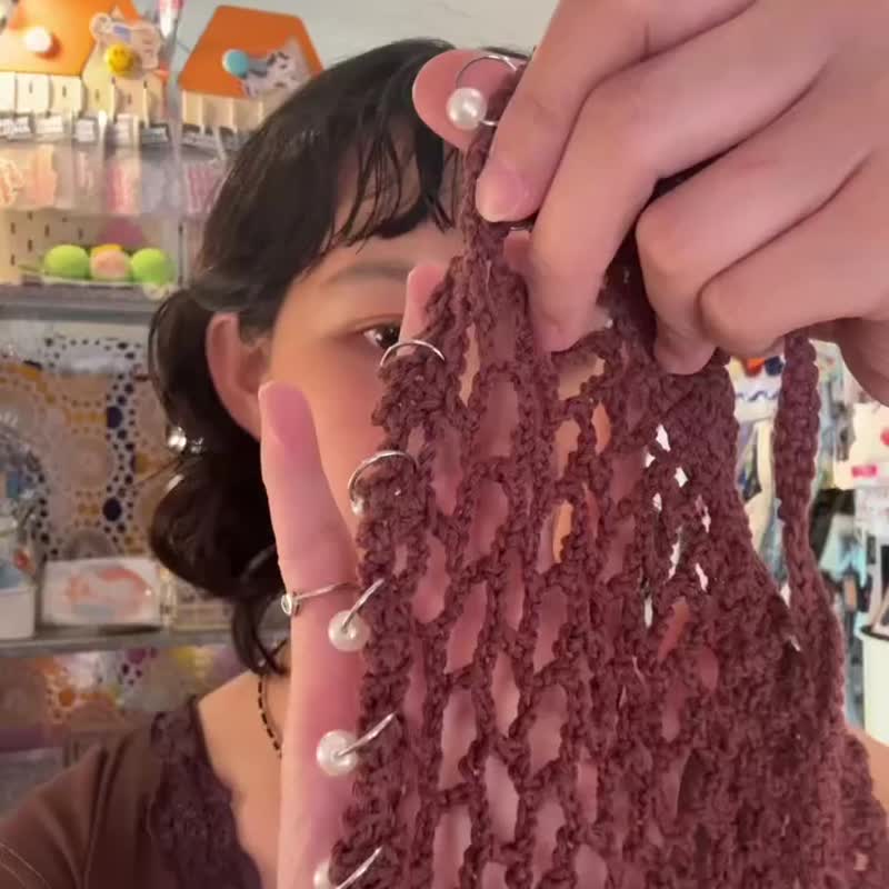 Cha-lu with charms - 帽子 - 棉 多色