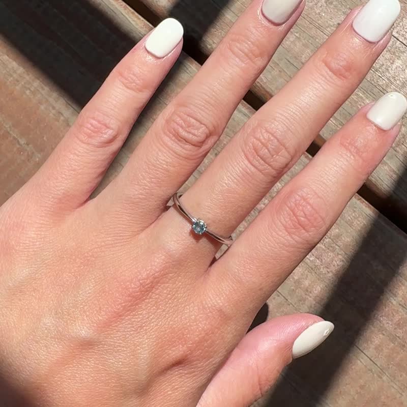 印度洋宝藏 - 戒指 - 半宝石 银色