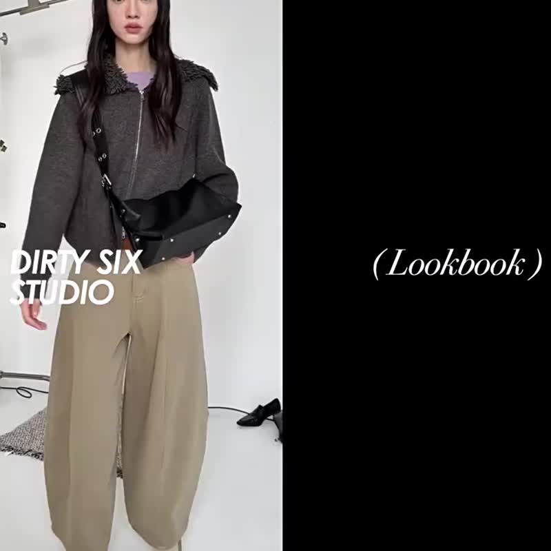 麻麻黑 哥本小包 寬肩帶 單肩斜背小方包 出街斜背包 - 侧背包/斜挎包 - 其他人造纤维 黑色