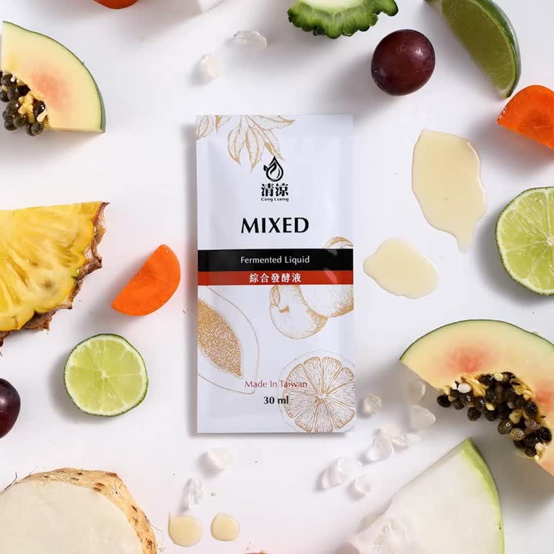 【营养补给】综合酵素(发酵液) 10入組－十种蔬果酵素随身包 - 健康/养生 - 新鲜食材 