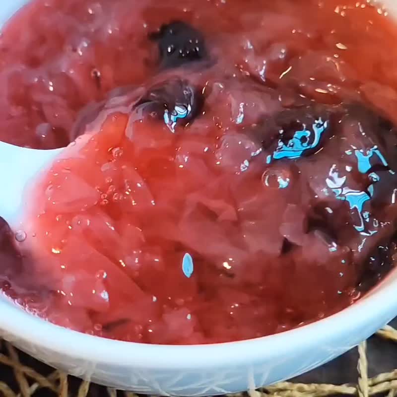 季节商品【桑椹全果粒雪耳】 亲自采果熬制全果粒桑椹酱 - 蛋糕/甜点 - 新鲜食材 
