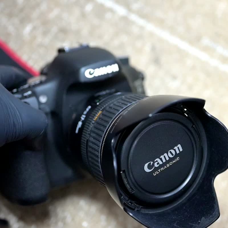 Canon 数位相机 DIGTAL Camera EOS 7D 1.8MP + EF-S 17-85mm 4-5.6 USM DSLR 日本直送 - 相机 - 塑料 黑色