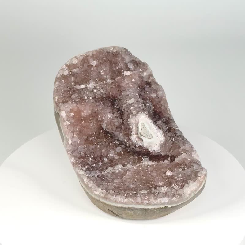异象彩糖霜消磁盘 551245 - 摆饰 - 水晶 紫色