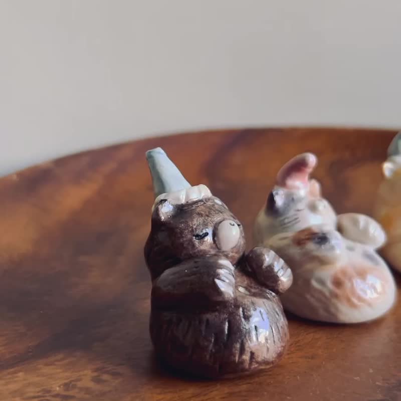 好好睡觉 软陶摆饰 - 摆饰 - 其他材质 