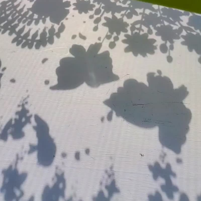 【接单制作】花庭散步 ( 黄绿色 ) 透明立体艺术画 儿童房装饰 - 墙贴/壁贴 - 压克力 绿色