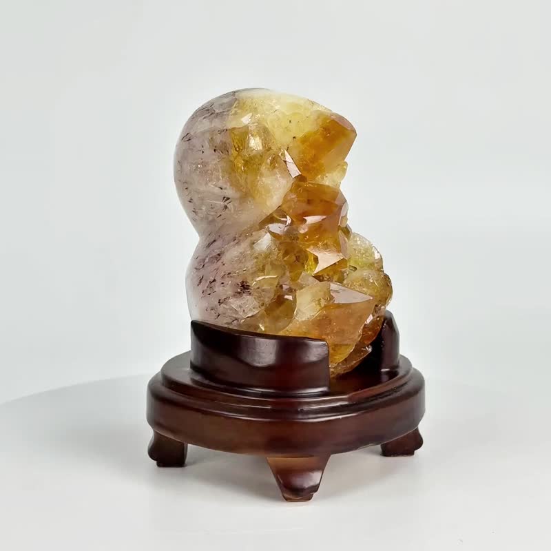 巴西黄晶花生 540309 - 摆饰 - 水晶 黄色