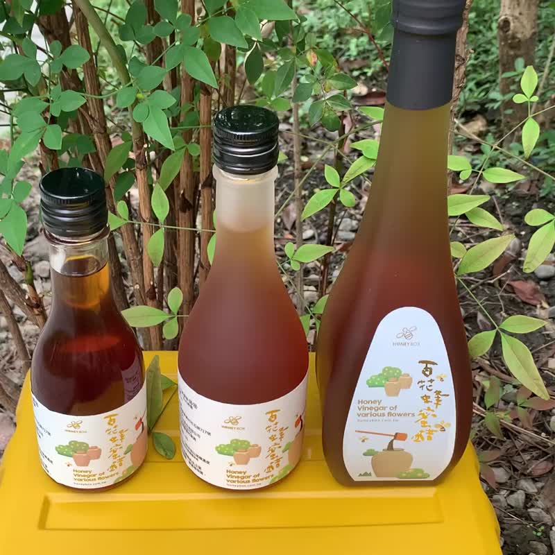 自然发酵百花蜂蜜醋 300ml - 醋/水果醋 - 玻璃 